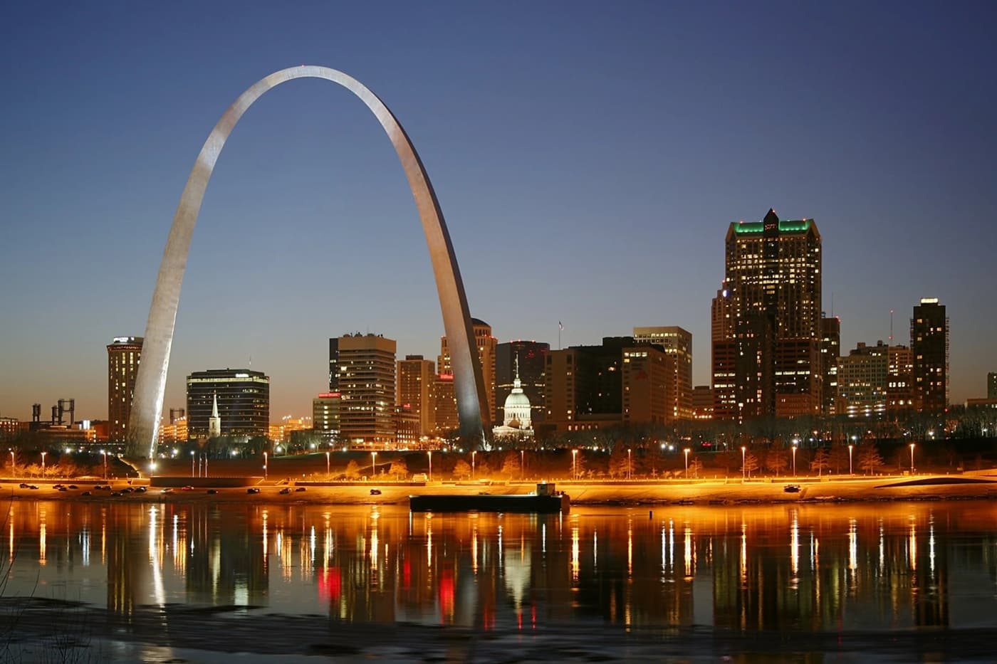 St. Louis Skyline with Gateway Arch